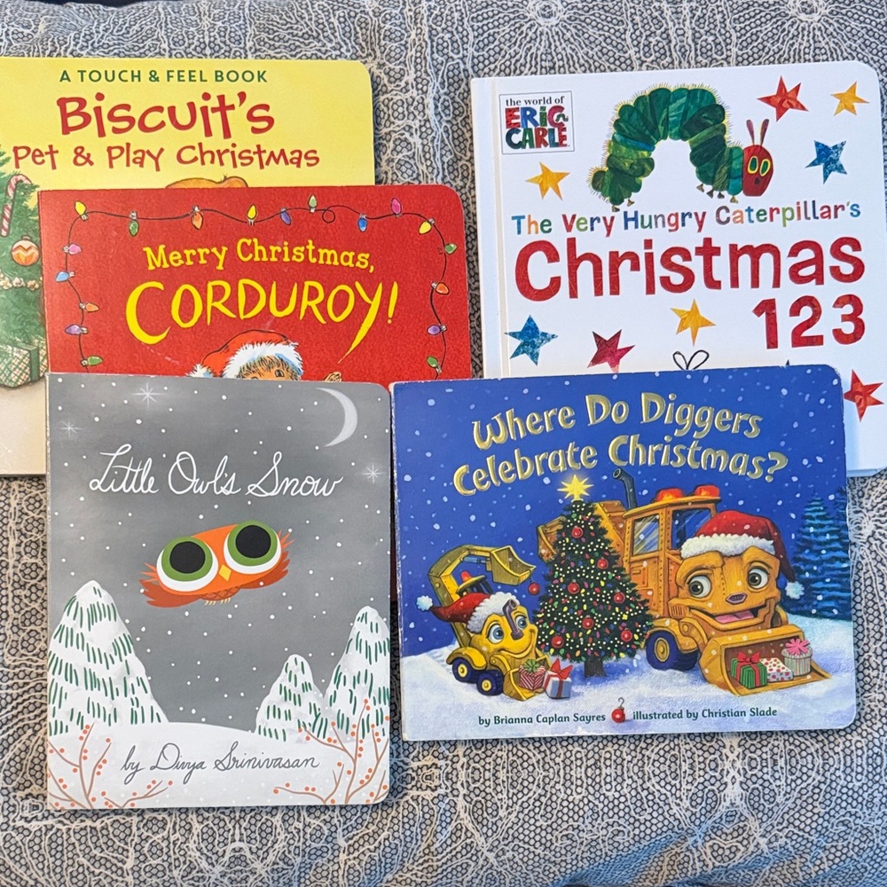 Christmas and Winter Baby and Toder Book Bundle